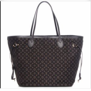 Louis Vuitton Neverfull MM Idylle Fusain